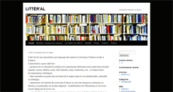 Desktop Screenshot of litterature-alsace.com